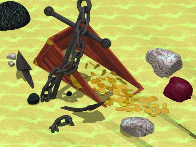 Treasure Trove artwork by Grant Davis